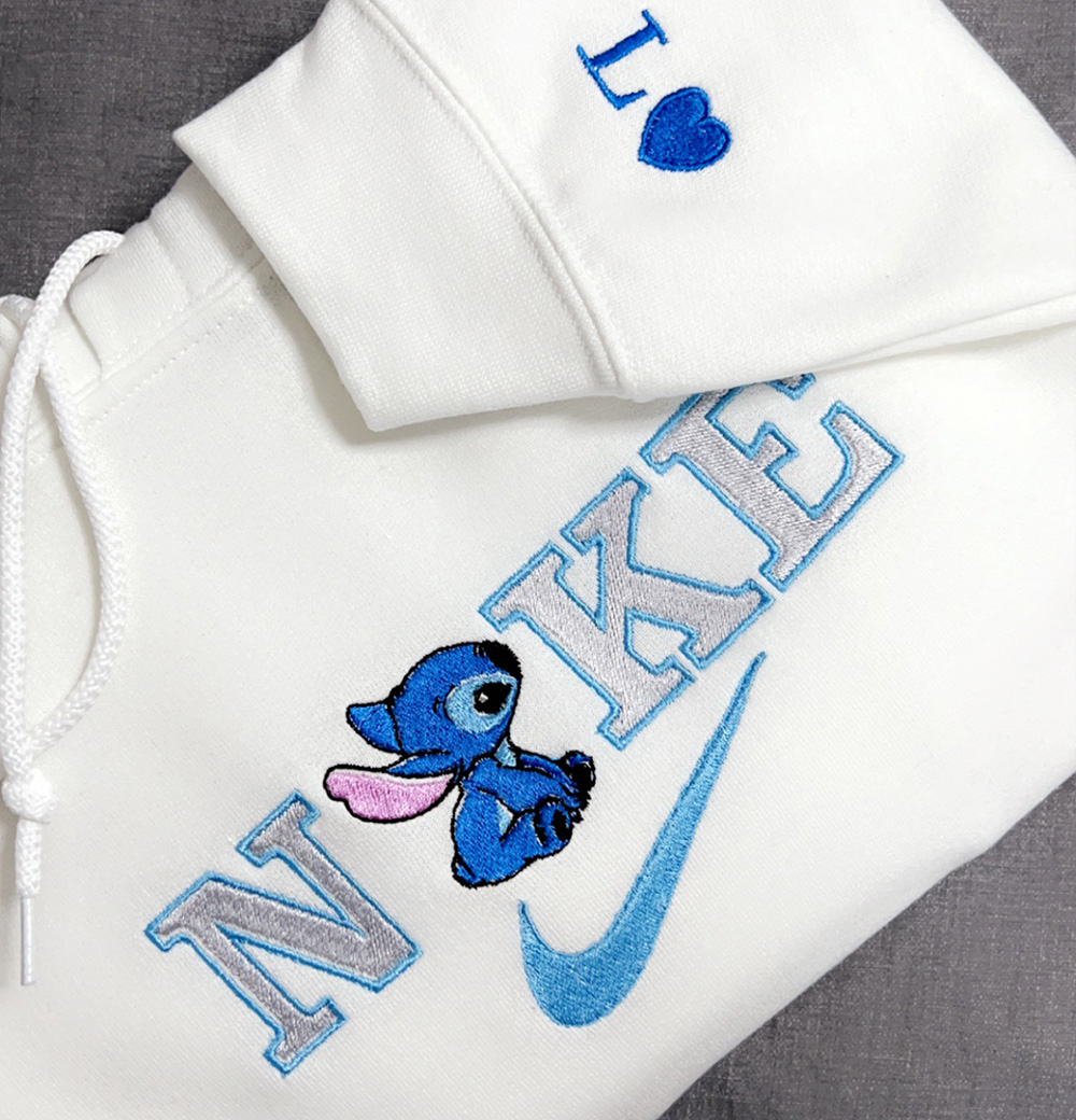 Stitch And Angel Hoodie Sweatshirt