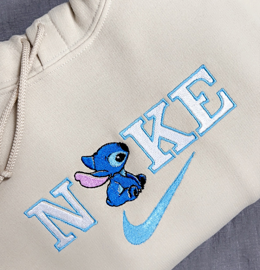 Stitch And Angel Hoodie Sweatshirt - Image 2