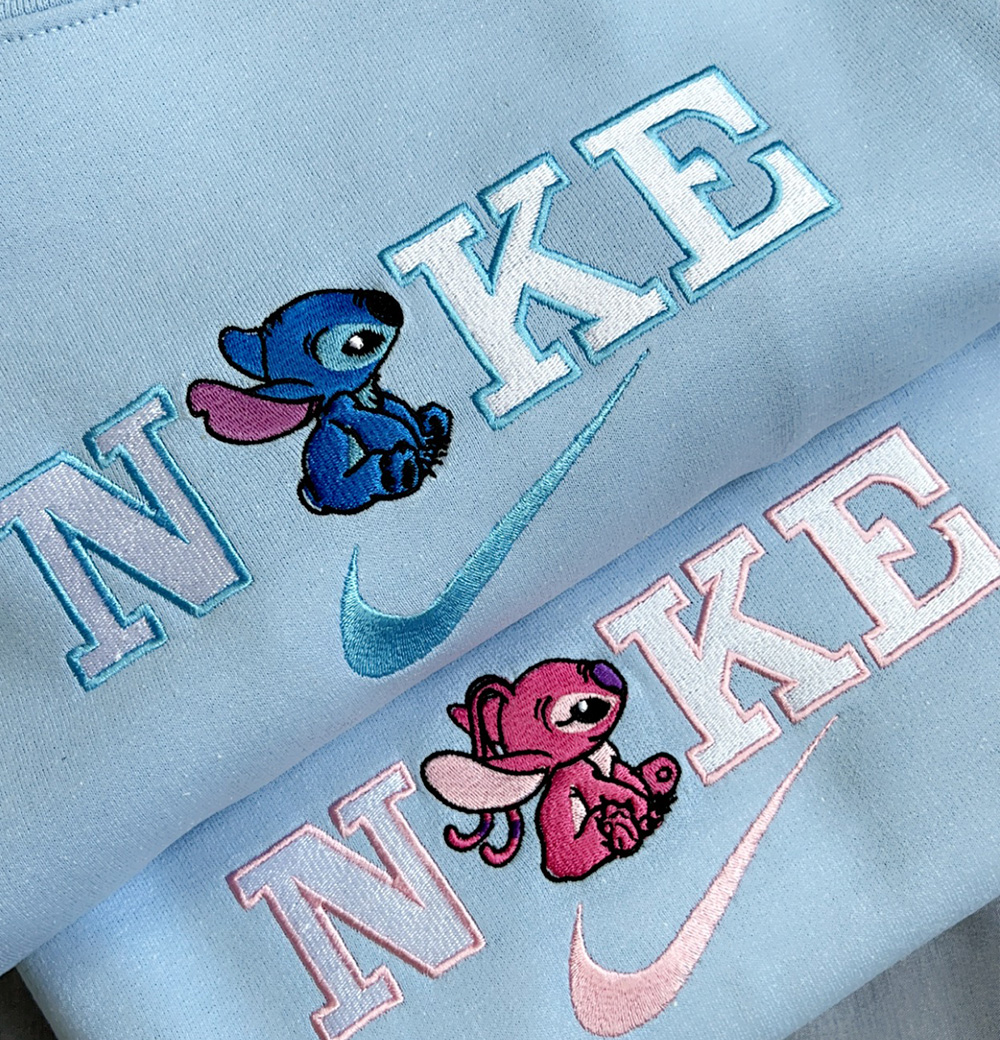Stitch And Angel Hoodie Sweatshirt - Image 5