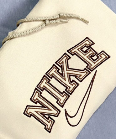 Trendy Vintage Embroidered Hoodie Sweatshirt