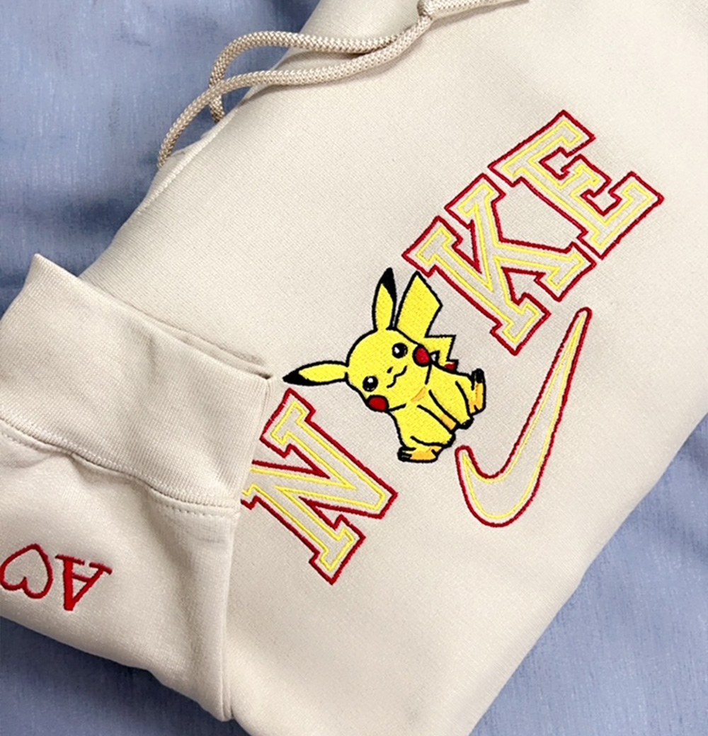 Pokémon Pikachu Personalised Gift Sweatshirt Hoodie - Image 6